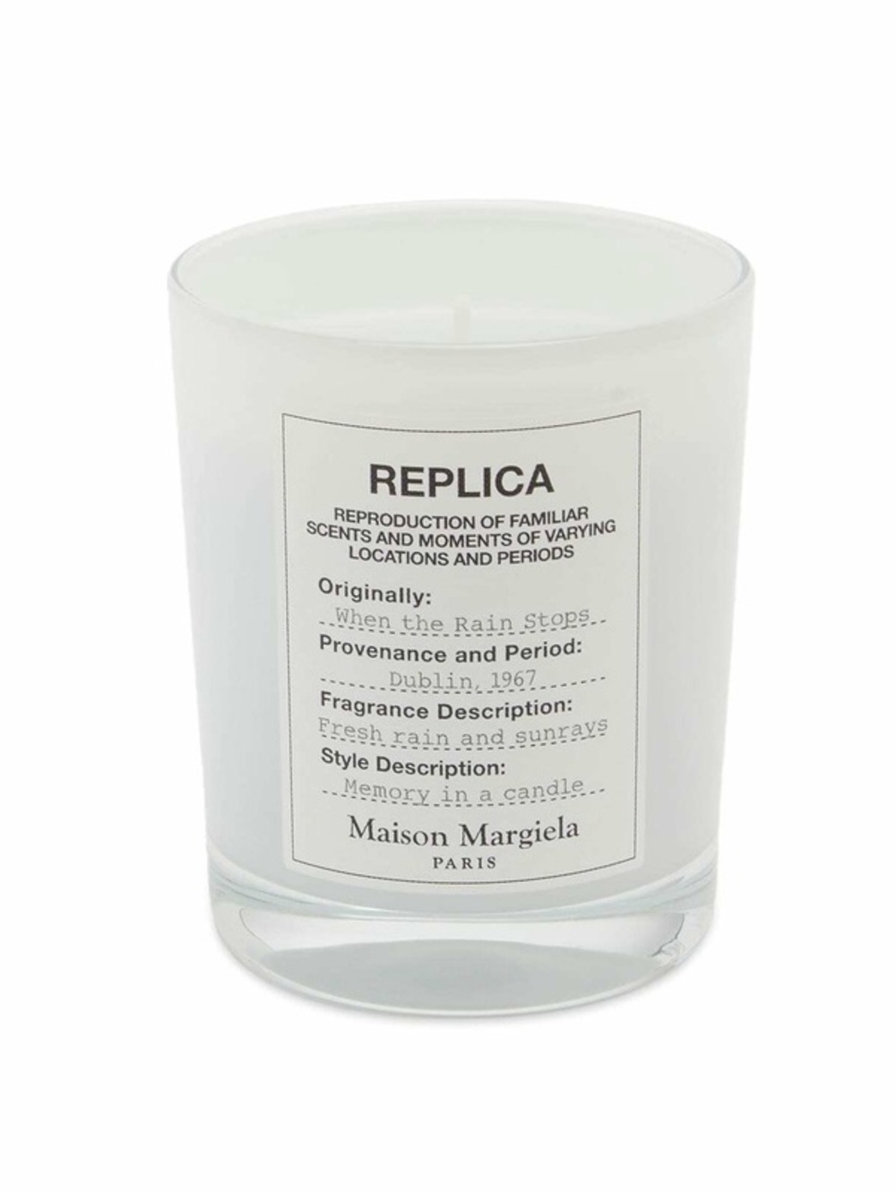 Maison Margiela Replica 'When the Rain Stops' Candle 5.82 oz